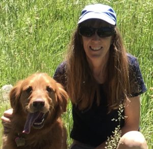 Nancy Reese with Her Dog