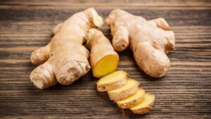 Ginger can help dogs with nausea and stomach upset.