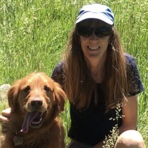 Nancy Reese with Her Dog